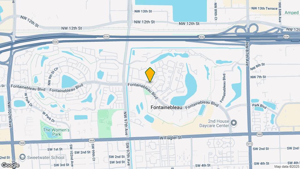 Fontainebleau Milton Apartments Map and Location Details