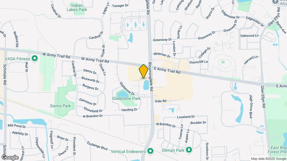186 Gladstone Dr Map and Location Details