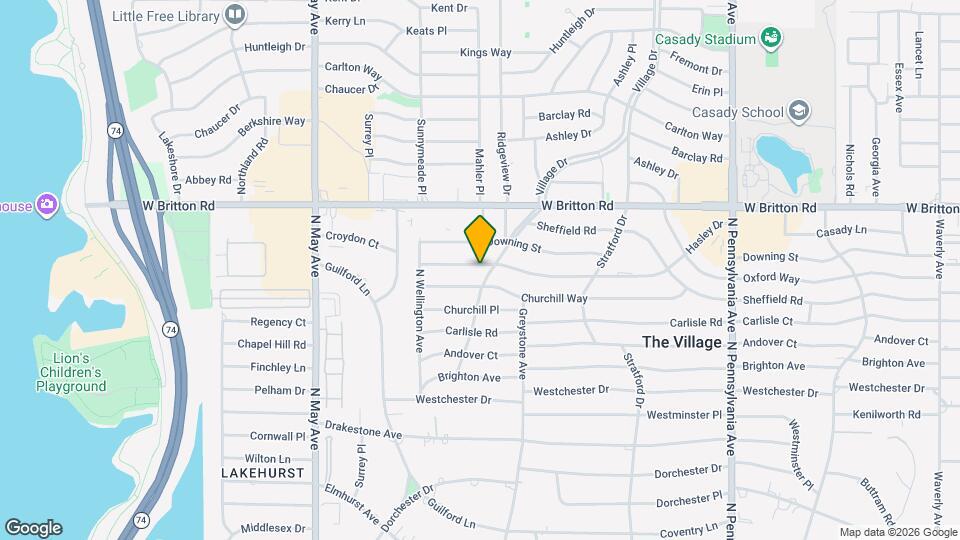 2204 Hasley Dr Map and Location Details
