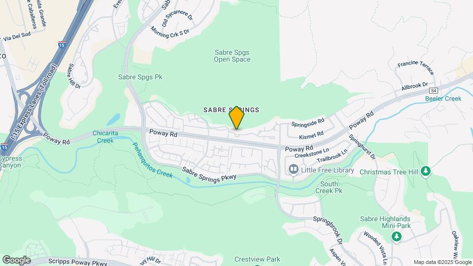 12640 Springbrook Dr Map and Location Details