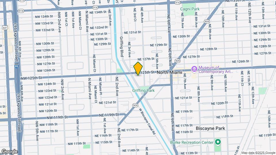 350 NE 125th St, Unit 350 NE 125 st Map and Location Details