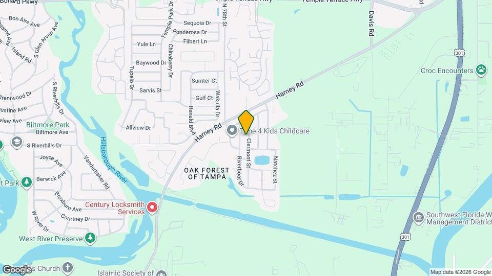 8312 Clermont St Map and Location Details