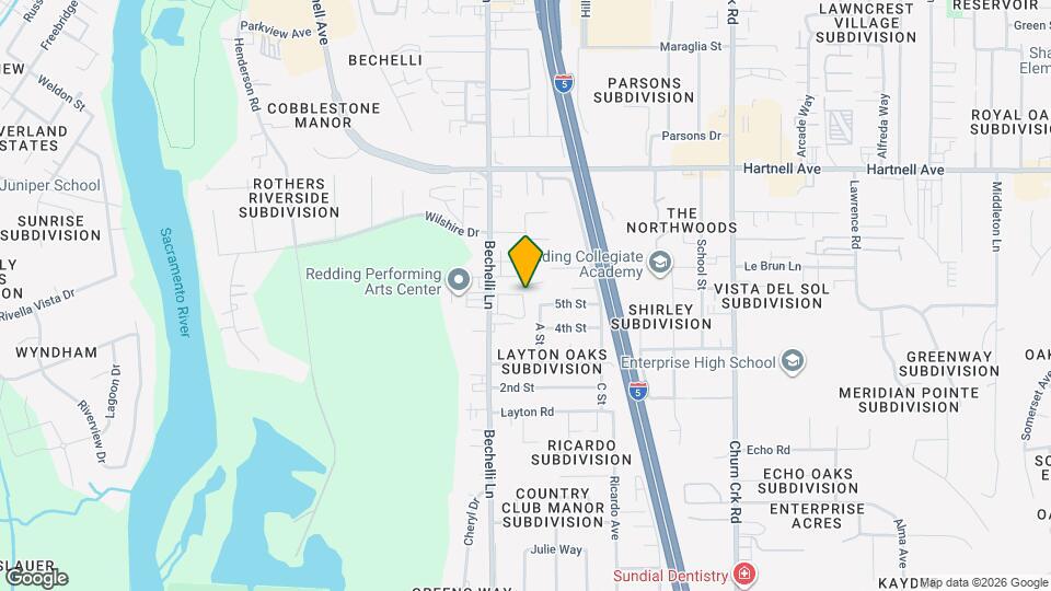 3251 Bechelli Ln Map and Location Details