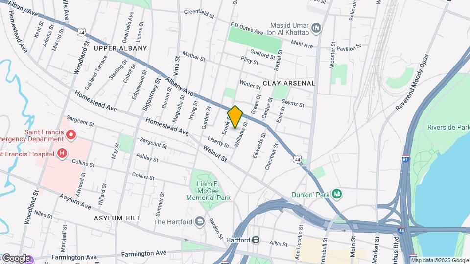 71 Williams St Map and Location Details