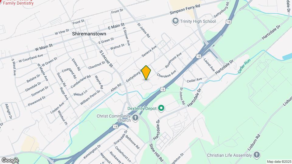 4113 Rosemont Ave Map and Location Details