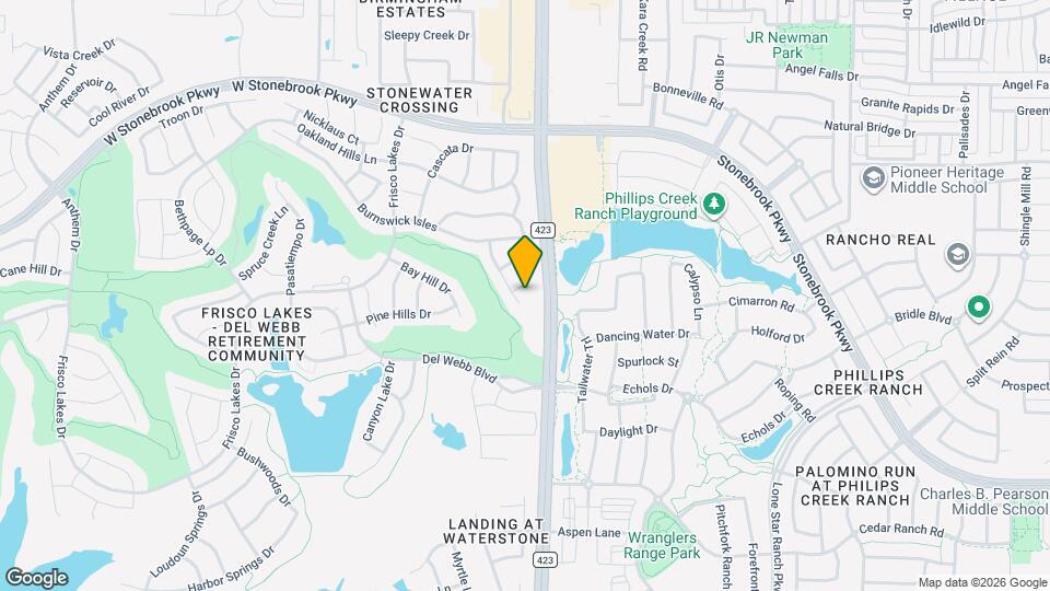 7170 Reflection Bay Dr Map and Location Details