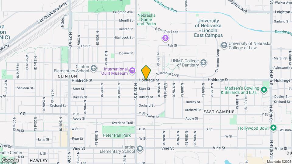 1429 N 34th St Map and Location Details