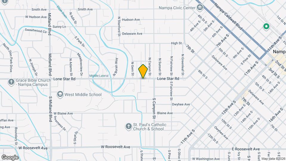 331 Lone Star Rd Map and Location Details