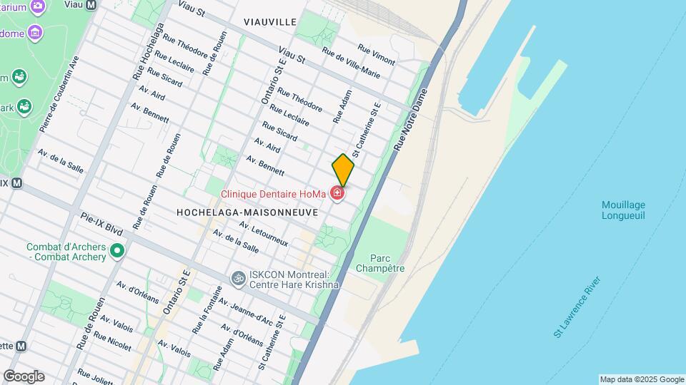 4564-4570 Sainte-Catherine E Map and Location Details