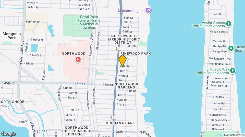 516 49th St Map and Location Details