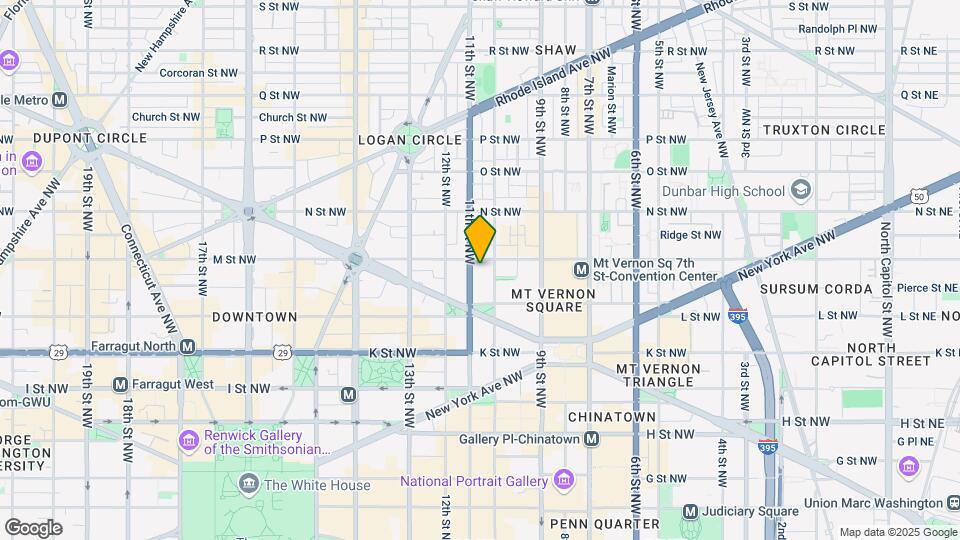 1125 11th St NW Map and Location Details