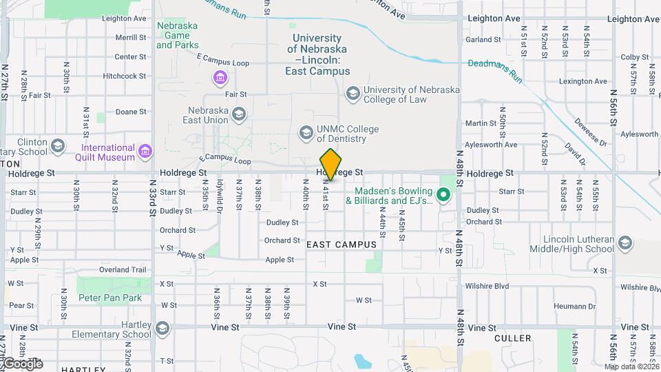 1410 N 41st St Map and Location Details