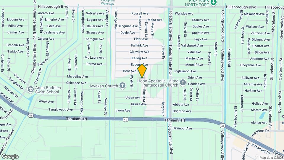 347 Euclid St Map and Location Details