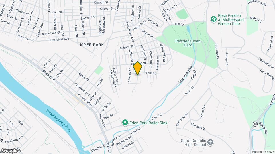 2711 Grandview Ave Map and Location Details