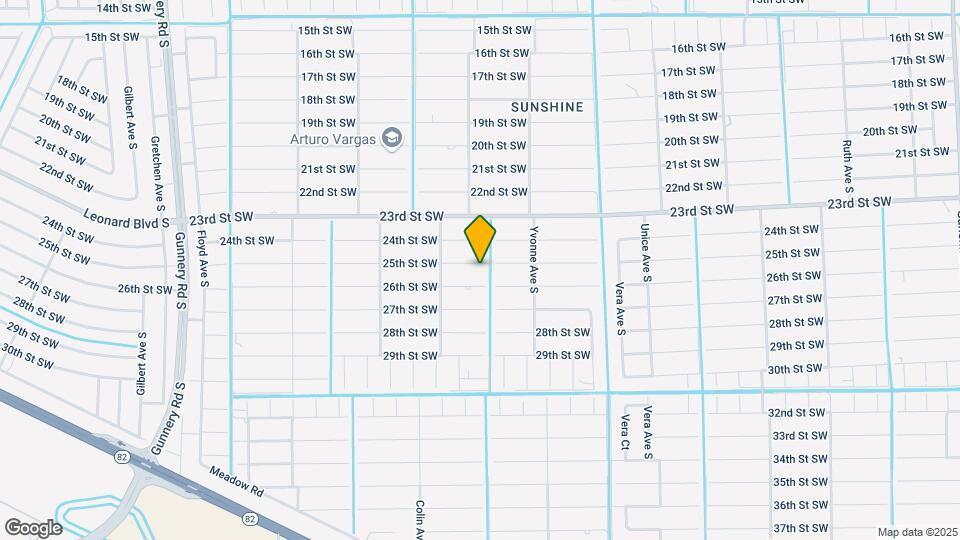 3903 25th St SW Map and Location Details