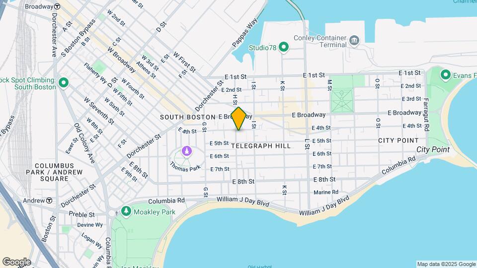 100 H St, Unit 1 Map and Location Details