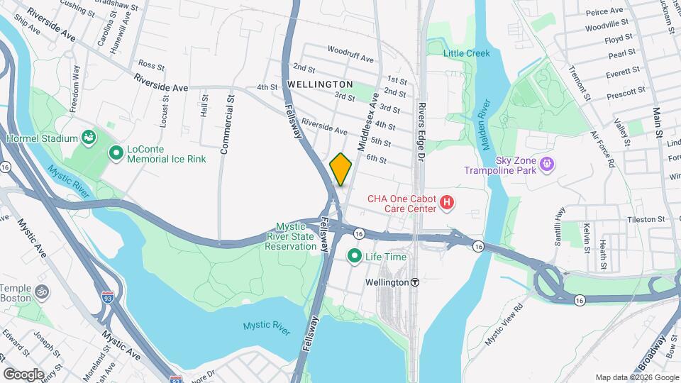 623 Fellsway Map and Location Details