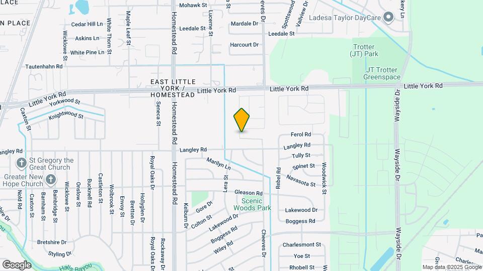 7411 Langley Rd Map and Location Details