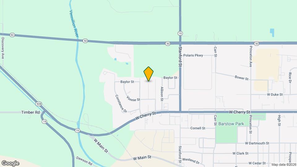 1037 Katherine St Map and Location Details