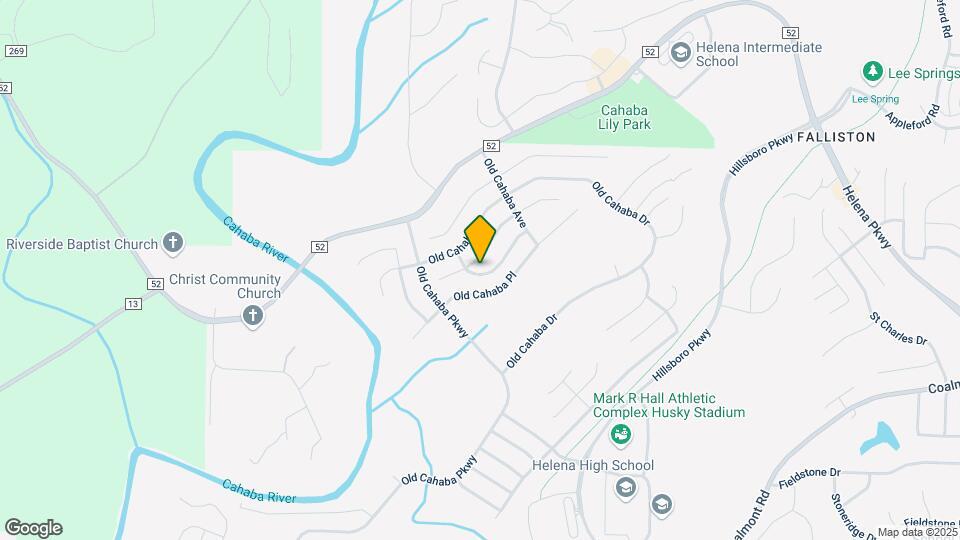 1632 Old Cahaba Ct Map and Location Details