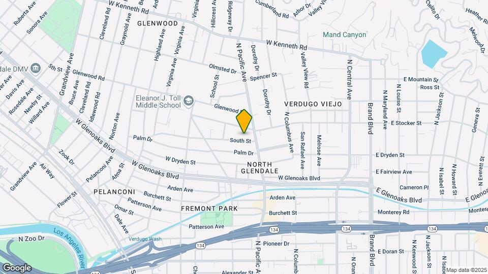 519 South St Mapa y Detalles de la Ubicación