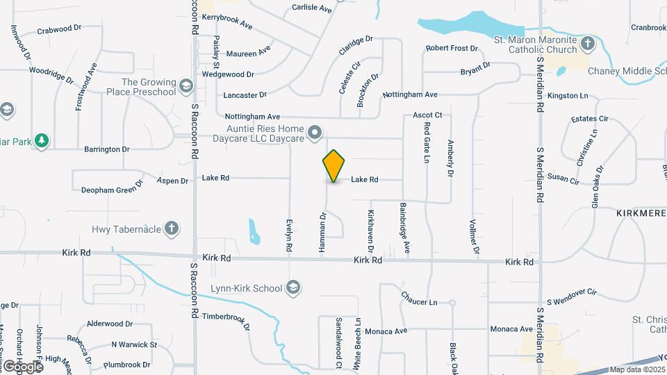 2813 Hamman Dr Map and Location Details