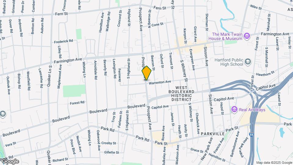 502 Prospect Ave West Hartford CT Apartments and Nearby West Hartford