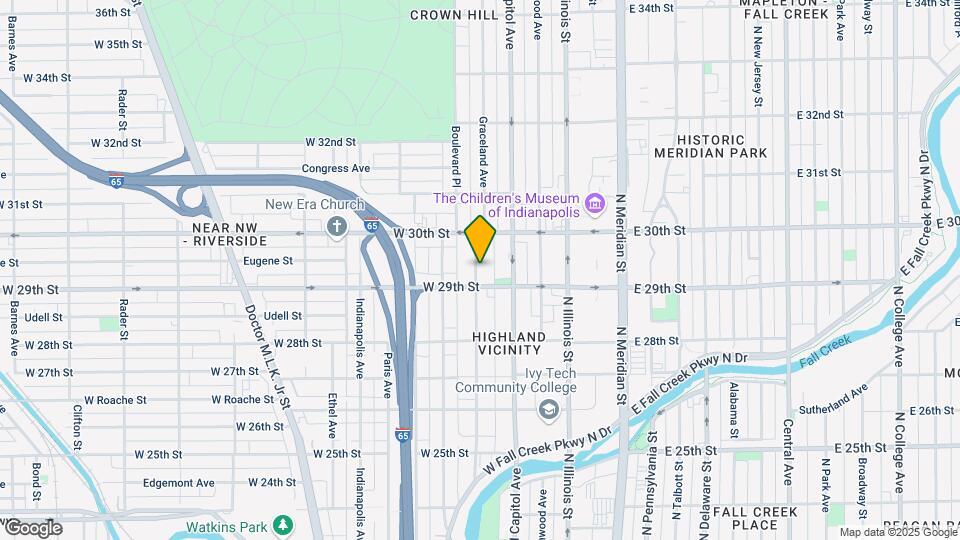2917 Boulevard Pl Map and Location Details