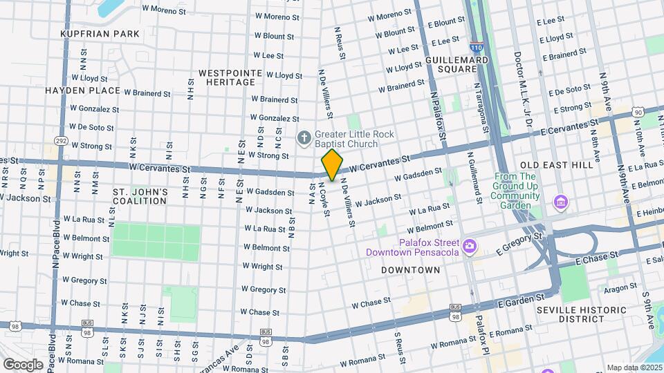 516 W Gadsden St Map and Location Details