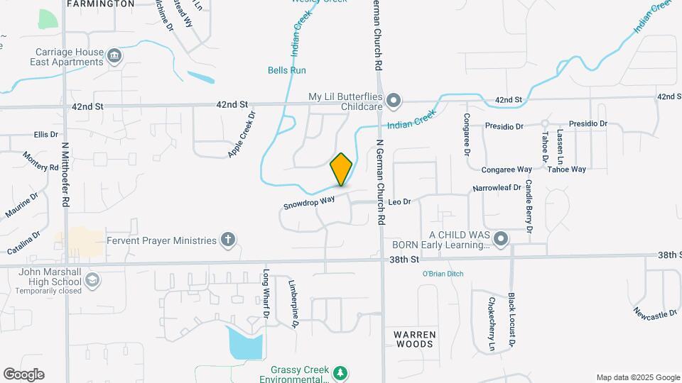10850 Snowdrop Way Map and Location Details