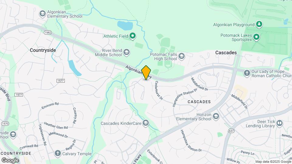 115 Waltham Ct Map and Location Details