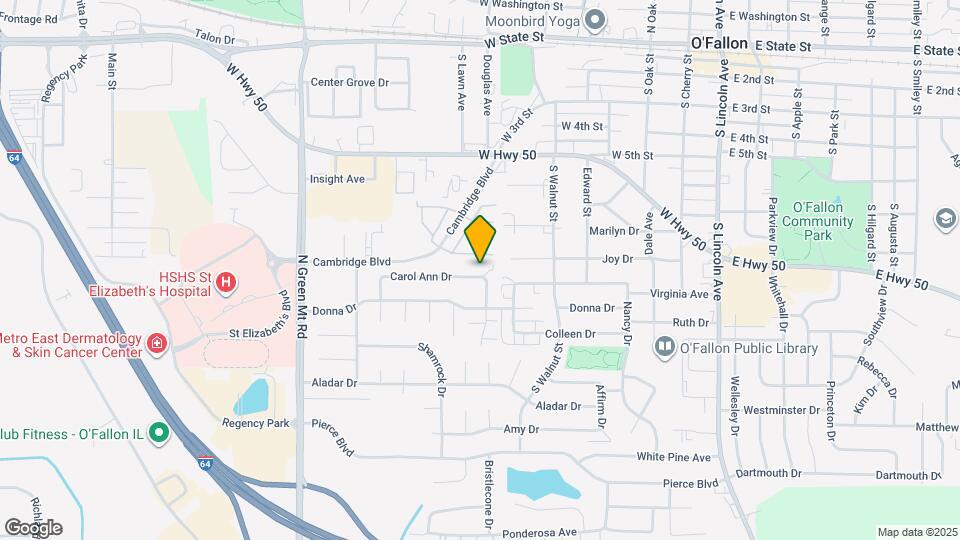 614 Carol Ann Dr Mapa y Detalles de la Ubicación