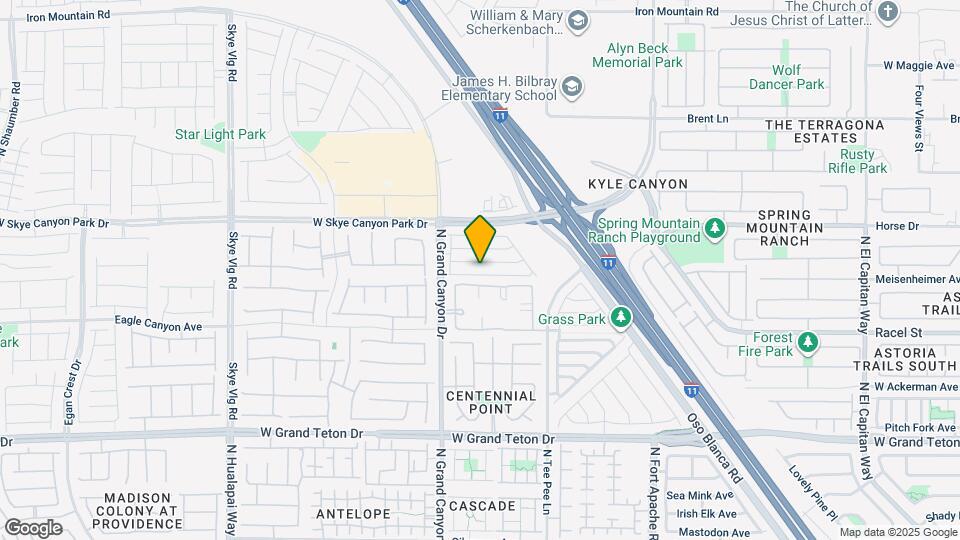9504 Havasu Canyon Ave Map and Location Details