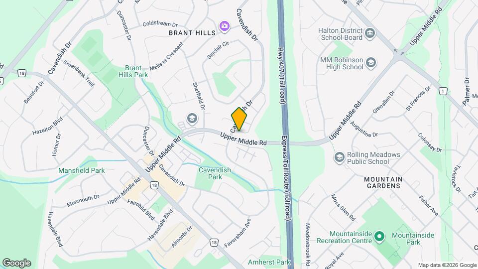 2301 Cavendish Dr Map and Location Details