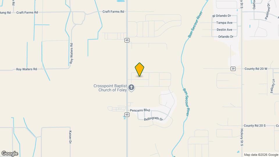 1251 Caper Ave Map and Location Details