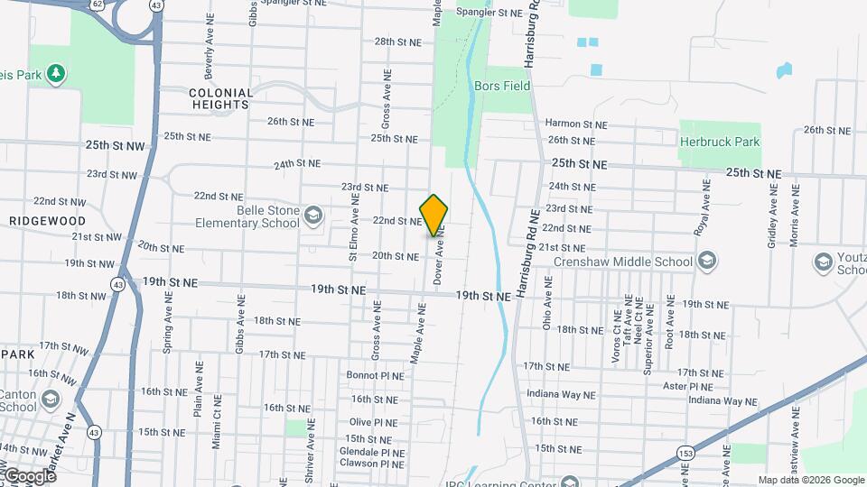 2018 Maple Ave NE Map and Location Details