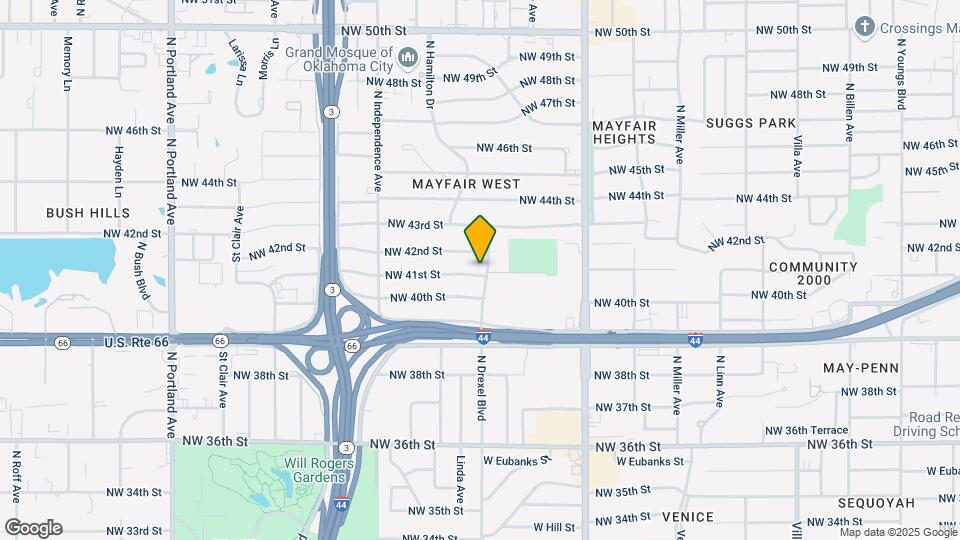 3107 NW 41st St Map and Location Details