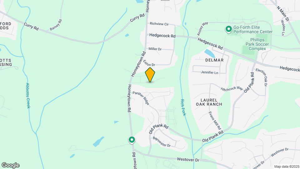 883 Falls Grove Trl Map and Location Details