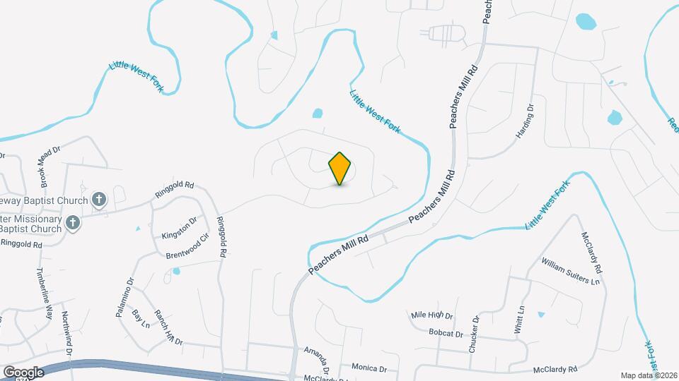 820 Crestone Ln Map and Location Details