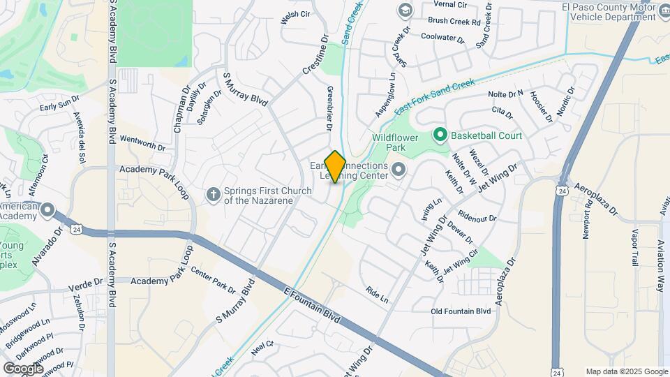 1235 Sandpiper Dr Map and Location Details