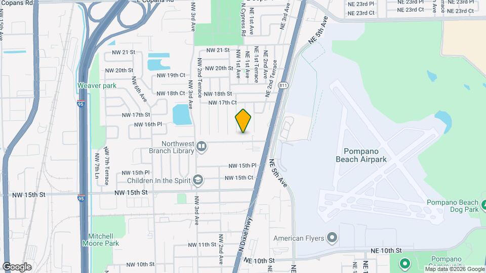 141 NW 11th St Map and Location Details