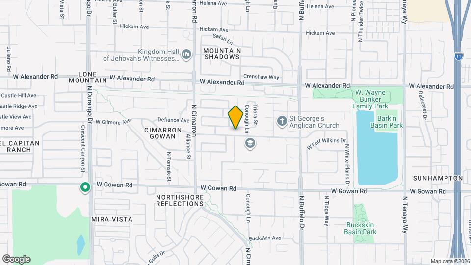 7842 W Gilmore Ave Map and Location Details