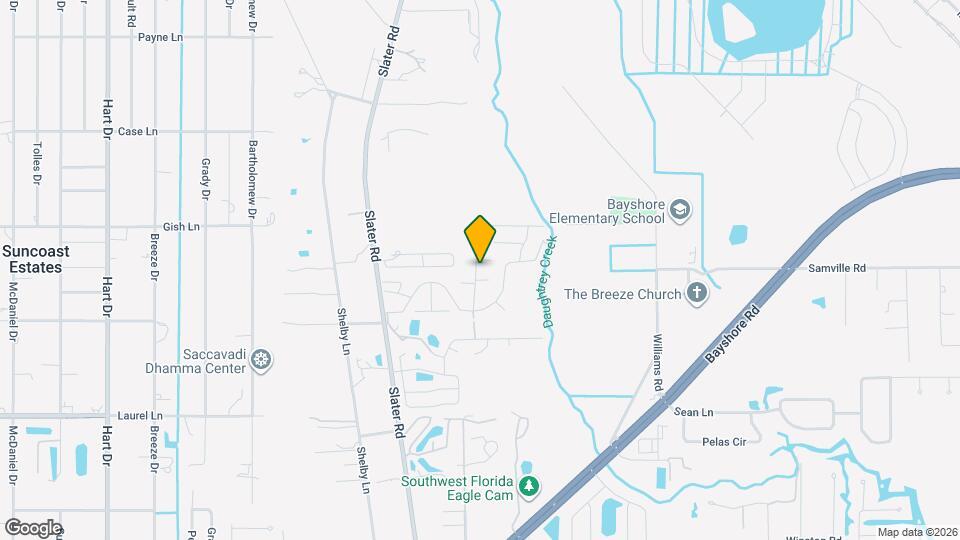 1042 Myakka Dr Map and Location Details