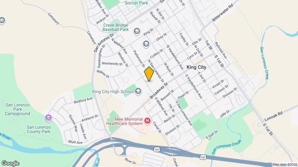 138 N Mildred Ave Mapa y Detalles de la Ubicación