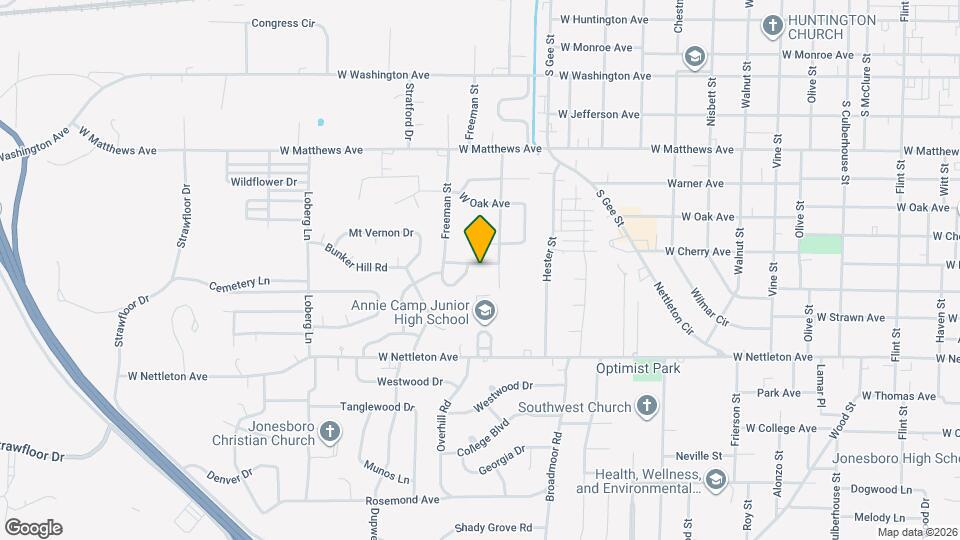 1703 Wembleton Dr Map and Location Details