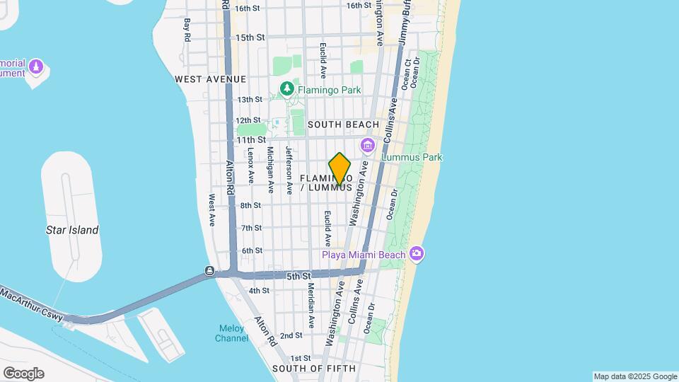836 Pennsylvania Ave, Unit C Mapa y Detalles de la Ubicación