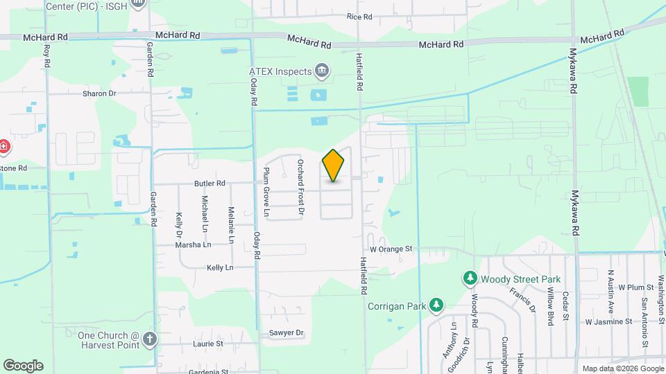 5811 Village Grove Dr Map and Location Details