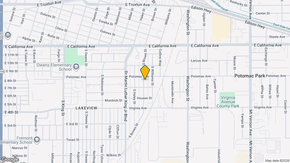 717 S Brown St Map and Location Details