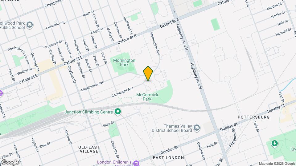 135 Connaught Avenue Map and Location Details