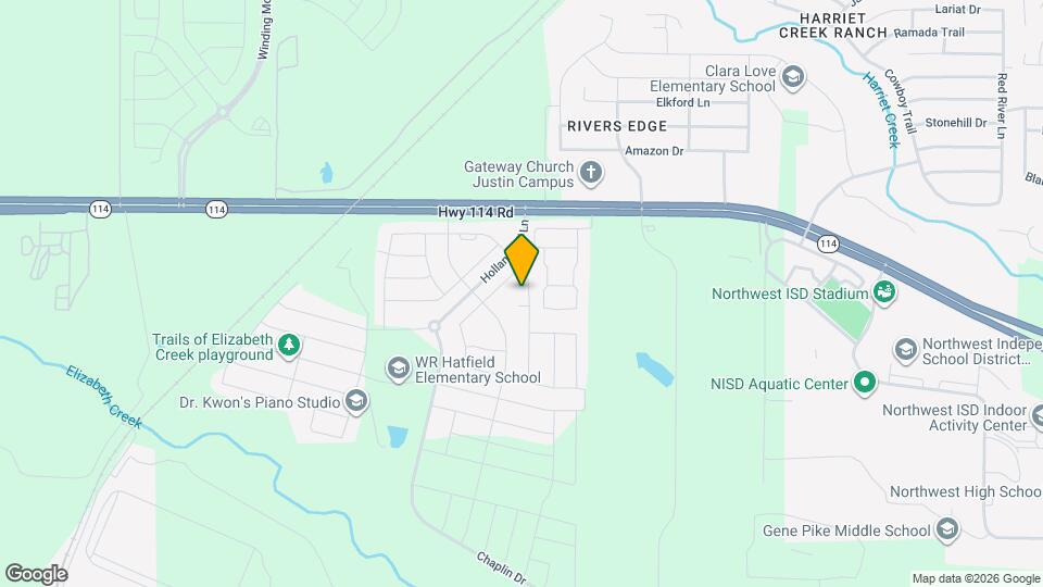 15933 Bronte Lane Map and Location Details